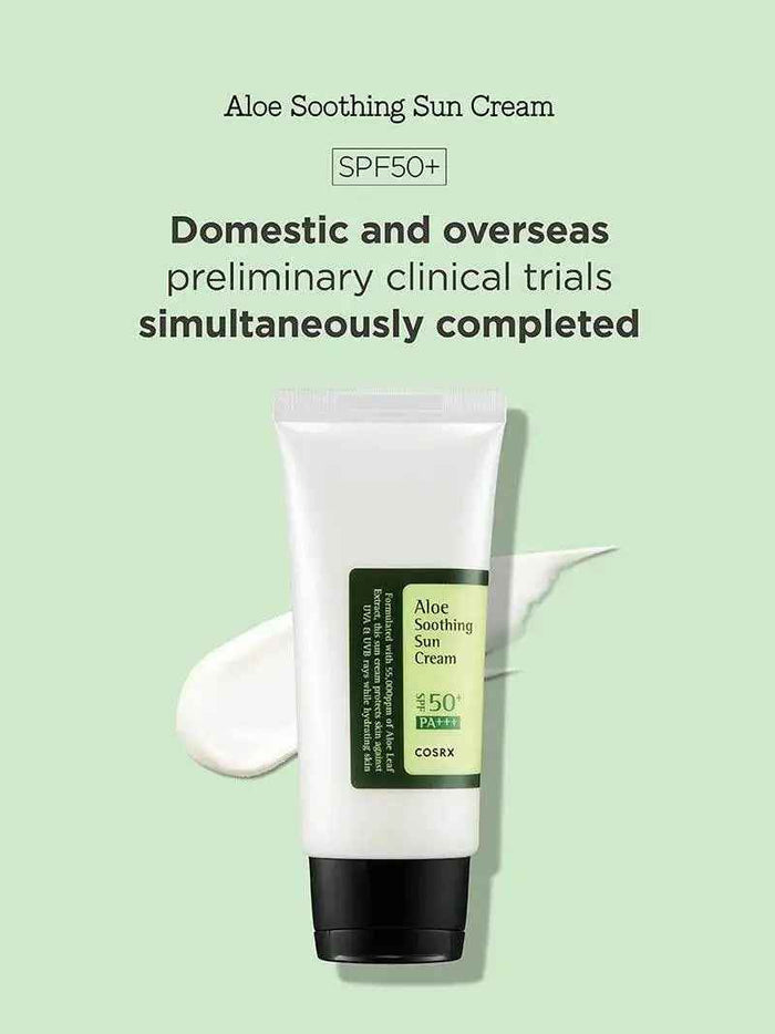 COSRX Aloe Soothing Sun Cream SPF50+/ PA+++ 50 ml - DOKAN
