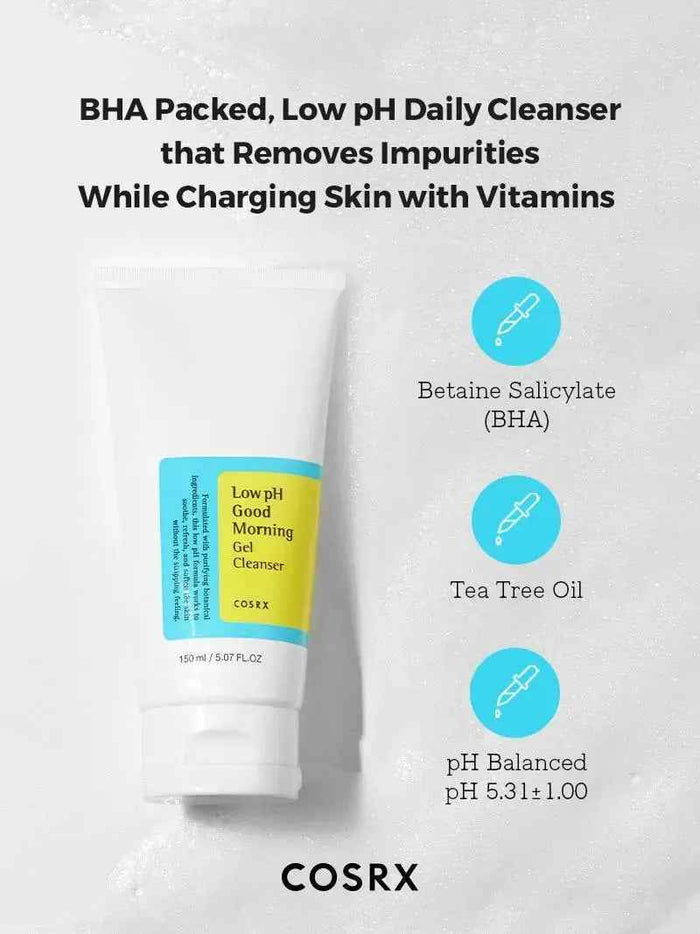 COSRX Good Morning Low-Ph Cleanser 150 ml - DOKAN