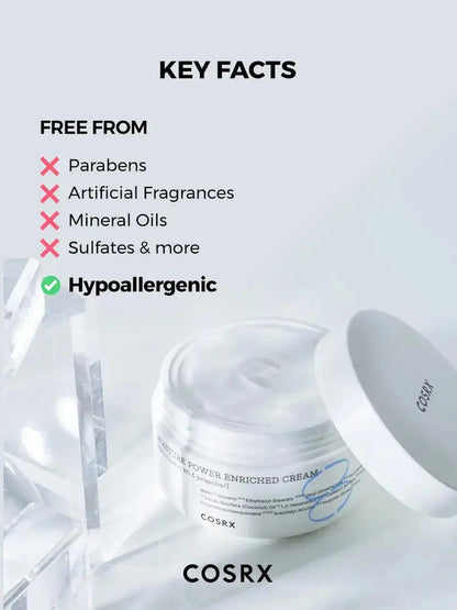 COSRX Hydrium Moisture Power Enriched Cream 50 ml - DOKAN
