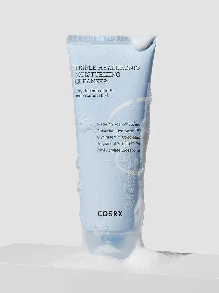 COSRX Hydrium Triple Hyaluronic Moisturizing Cleanser 150 ml - DOKAN