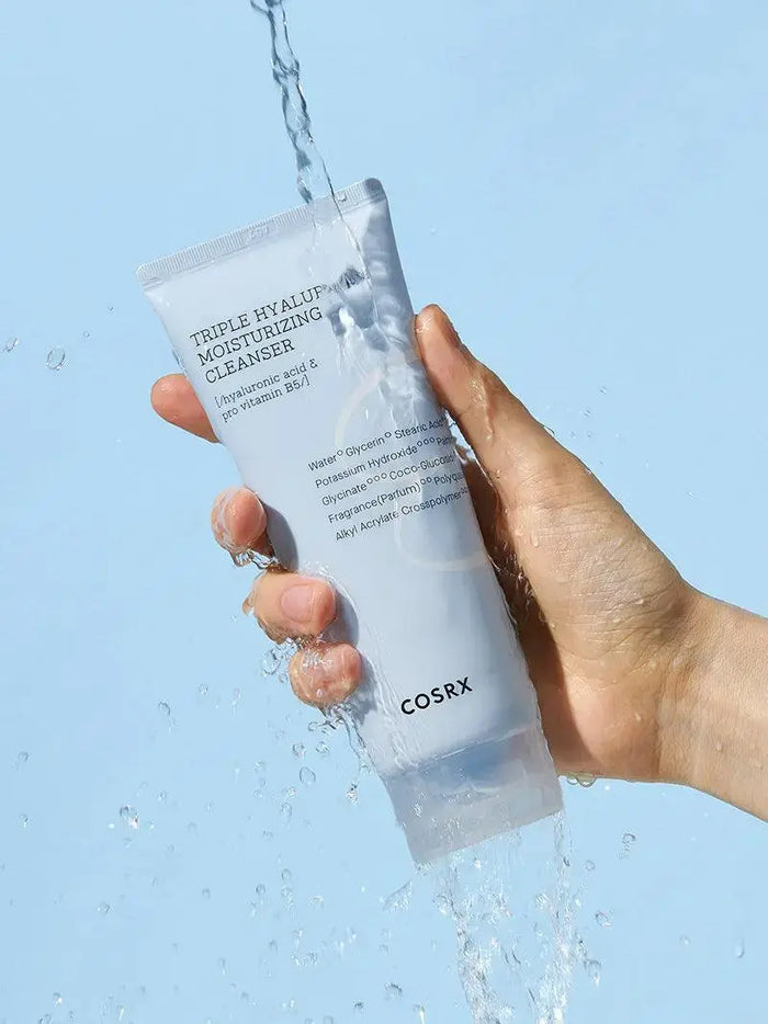 COSRX Hydrium Triple Hyaluronic Moisturizing Cleanser 150 ml - DOKAN
