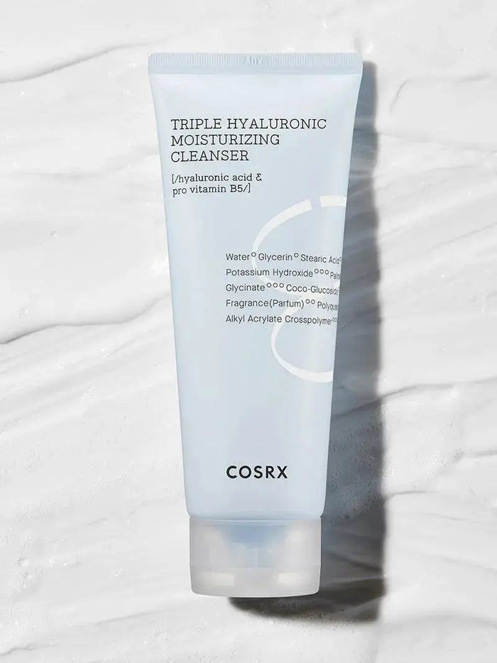 COSRX Hydrium Triple Hyaluronic Moisturizing Cleanser 150 ml - DOKAN