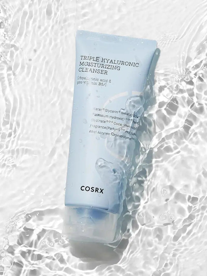 COSRX Hydrium Triple Hyaluronic Moisturizing Cleanser 150 ml - DOKAN