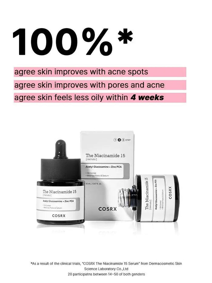 COSRX The Niacinamide 15 Serum 20 ml - DOKAN