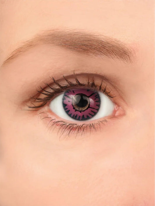 Costume Contact Lenses | Enchanted Pink-Image 1