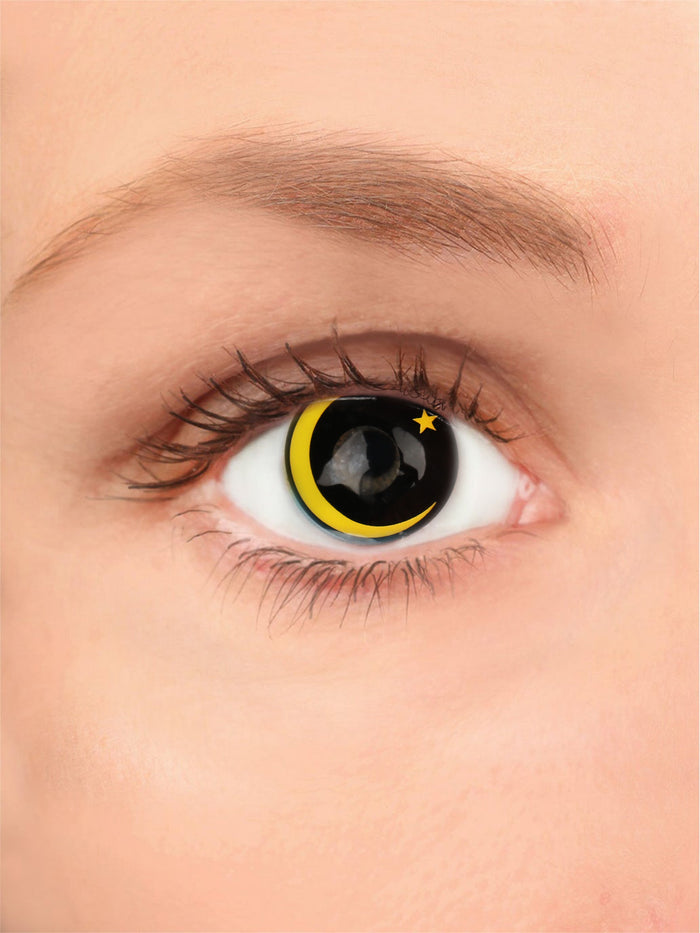 Costume Contact Lenses | Moon star-yellow-Image 1