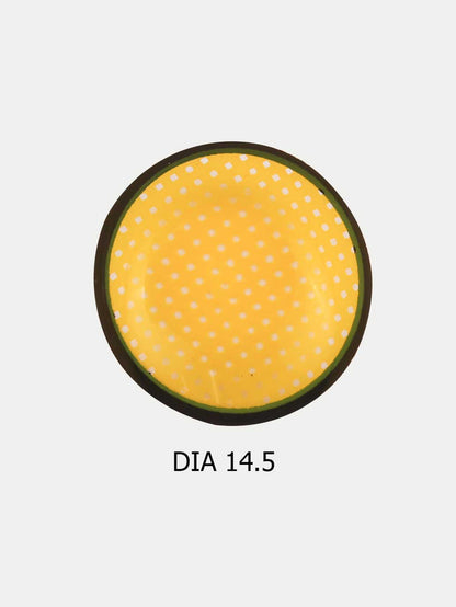 Costume Contact Lenses | Yellow Mesh-Image 2
