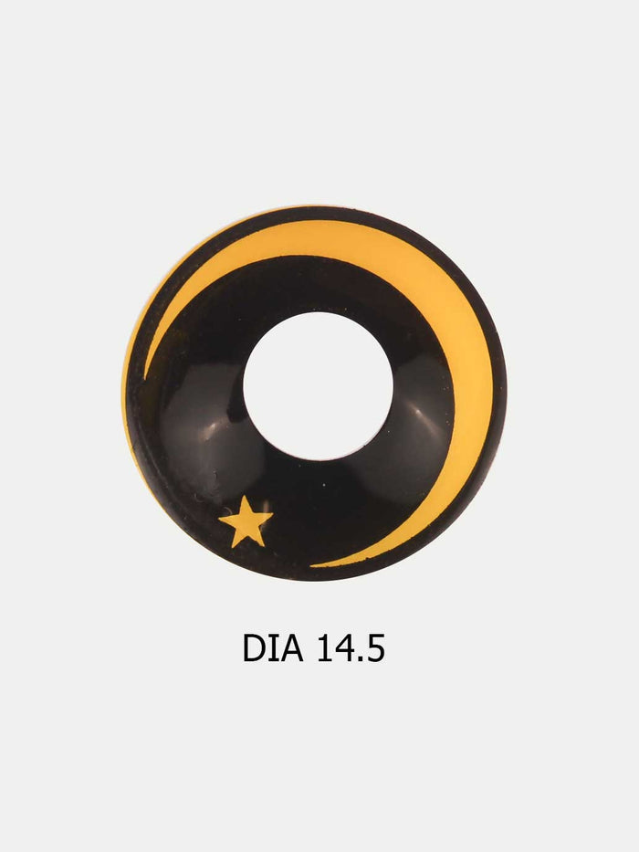 Costume Contact Lenses | Moon star-yellow-Image 2