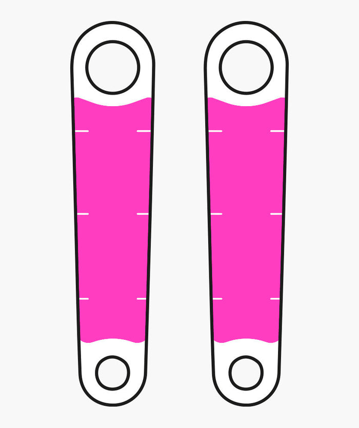 Crank Protection Kit - Clear Matt