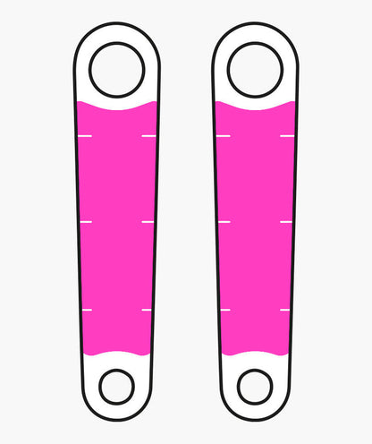 Crank Protection Kit - Clear Matt
