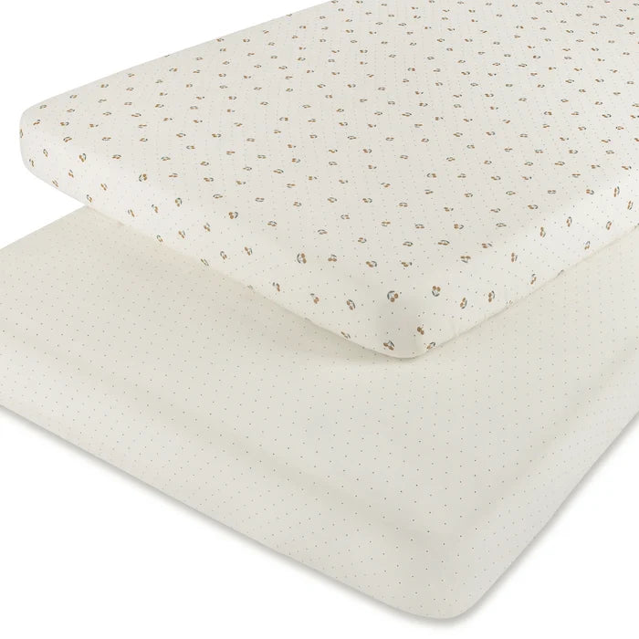 crib sheet yellow cherry crib - white