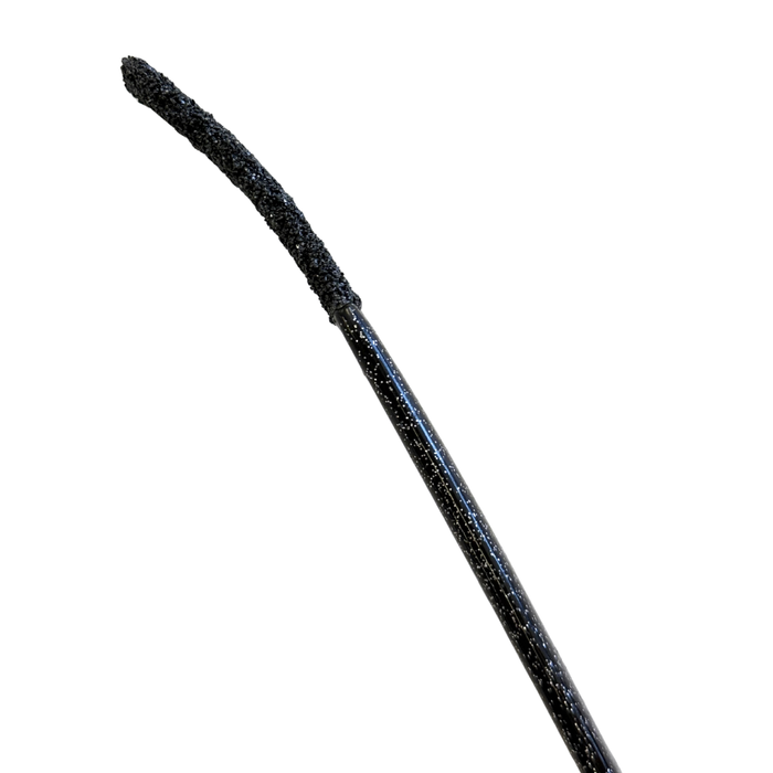 Curved Stripping File w/ Black Glitter Handle