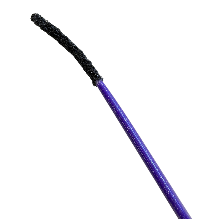 Curved Stripping File w/ Purple Glitter Handle