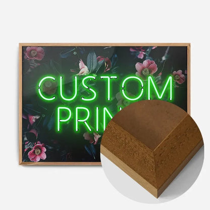 21x30cm | 8¼ x 11¾in / Oak Wood Frame
