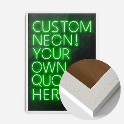 21x30cm | 8¼ x 11¾in / White Wood Frame