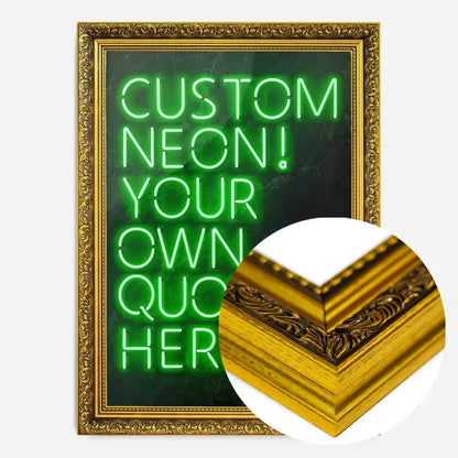 21x30cm | 8¼ x 11¾in / Gold Ornate Frame