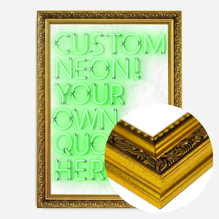 21x30cm | 8¼ x 11¾in / Gold Ornate Frame