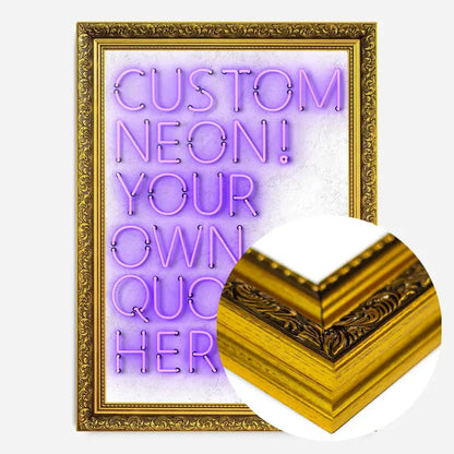 21x30cm | 8¼ x 11¾in / Gold Ornate Frame