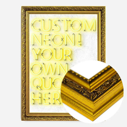21x30cm | 8¼ x 11¾in / Gold Ornate Frame