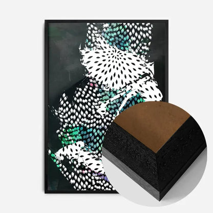 21x30cm | 8¼ x 11¾in / Black Wood Frame