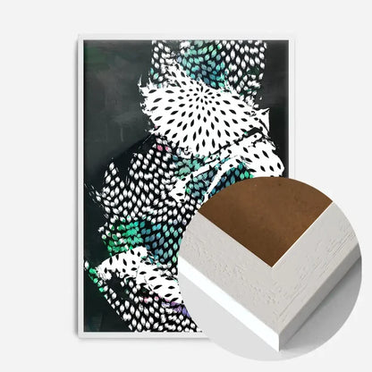 21x30cm | 8¼ x 11¾in / White Wood Frame