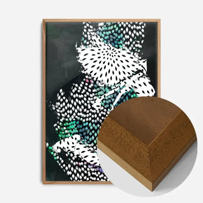 21x30cm | 8¼ x 11¾in / Oak Wood Frame