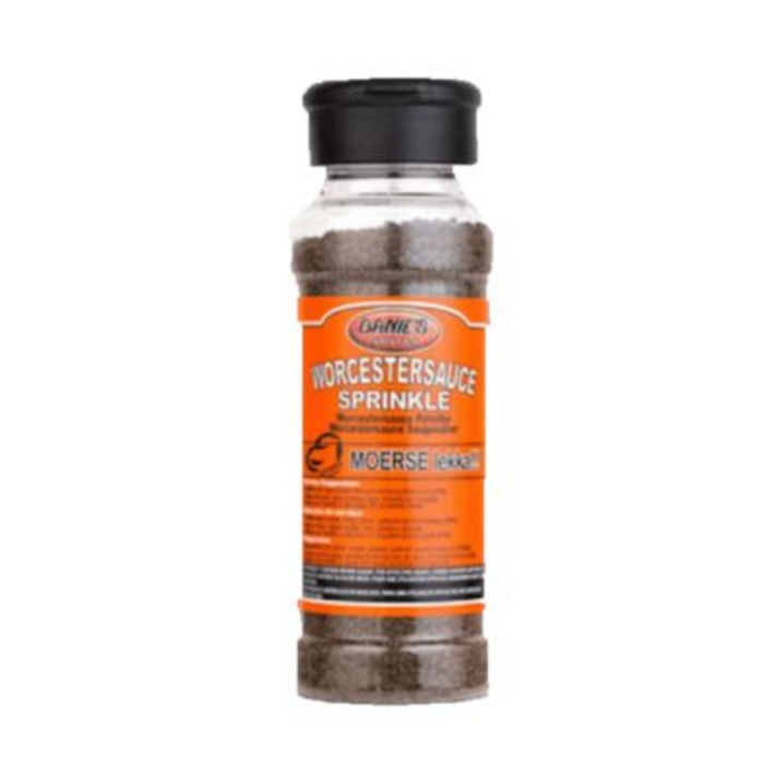 Danie's Worcester sauce Sprinkle (200 g) from South Africa - AubergineFoods.com