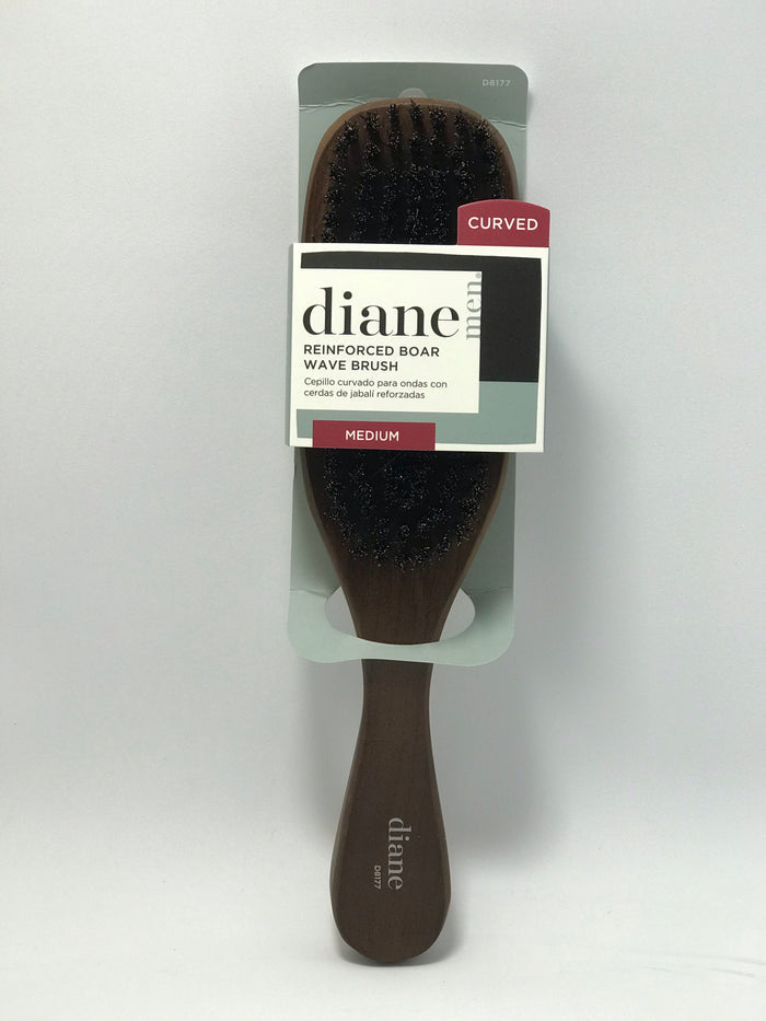 Diane Curved  Medium Wave Brush - 3 Kinds - Palms Fashion Inc.