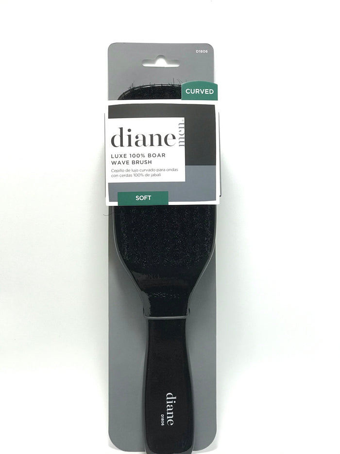 Diane Curved Soft Wave Brush for Men - 3 Kinds - Palms Fashion Inc.