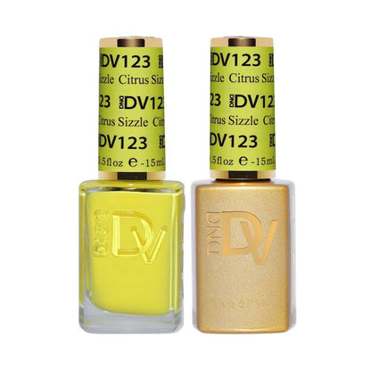 DND Diva Gel & Nail Polish - Citrus Sizzle #123
