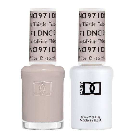 DND Gel Nail Polish Duo 971 - Tele-talking Thistle