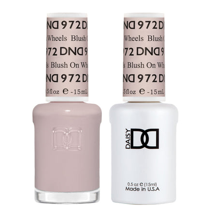 DND Gel Nail Polish Duo 972 - Blush on Wheels