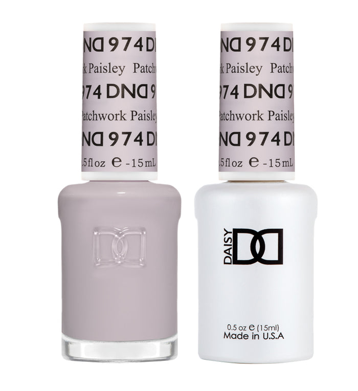 DND Gel Nail Polish Duo 974 - Patchwork Paisley