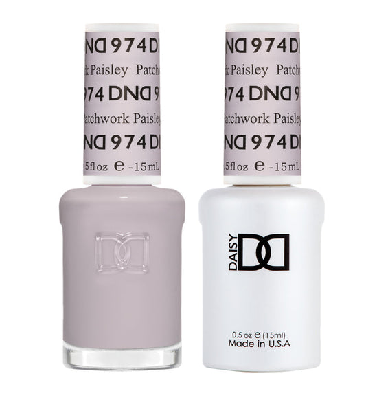 DND Gel Nail Polish Duo 974 - Patchwork Paisley