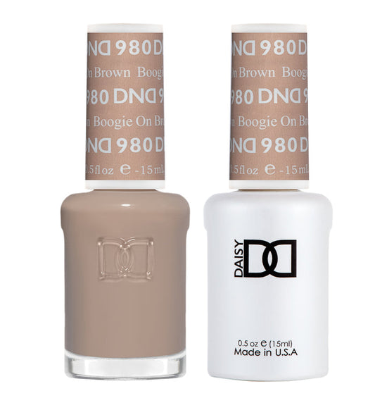 DND Gel Nail Polish Duo 980 - Boogie on Brown