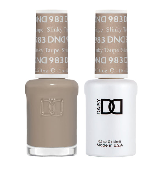 DND Gel Nail Polish Duo 983 - Slinky Taupe