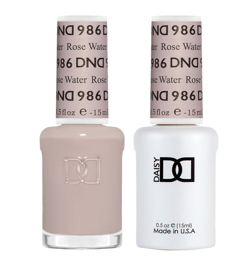 DND Gel Nail Polish Duo 986 - Rose Water