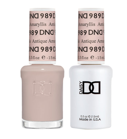 DND Gel Nail Polish Duo 989 - Antique Amaryllis