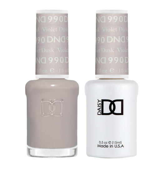 DND Gel Nail Polish Duo 990 - Violet Dusk