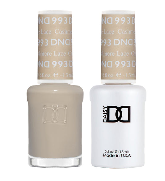 DND Gel Nail Polish Duo 993 - Cashmere Lace