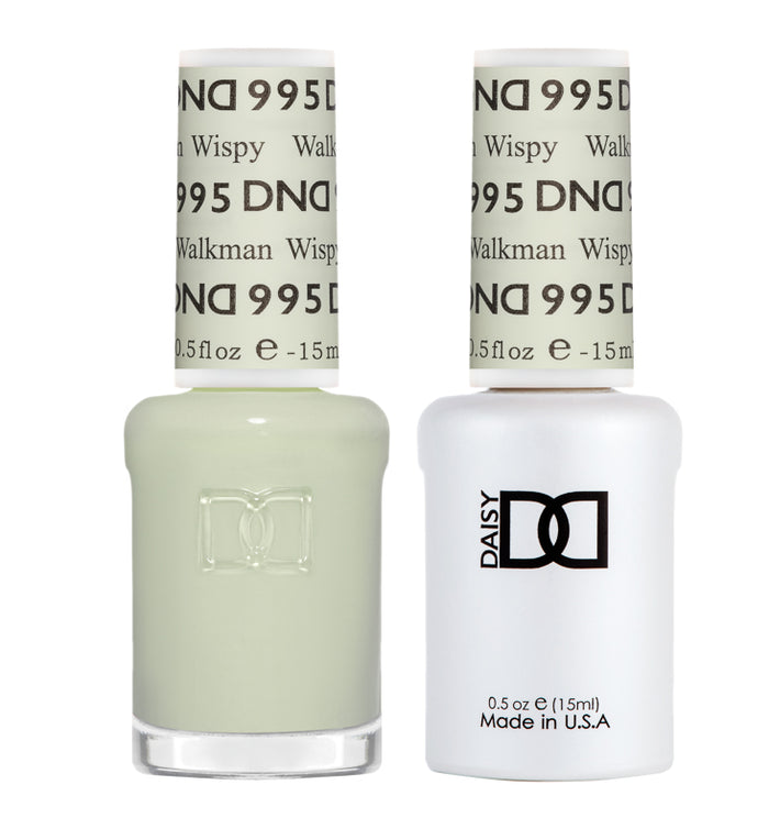 DND Gel Nail Polish Duo 995 - Walkman Wispy