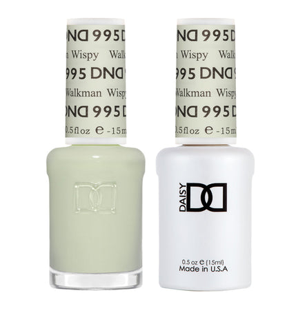 DND Gel Nail Polish Duo 995 - Walkman Wispy