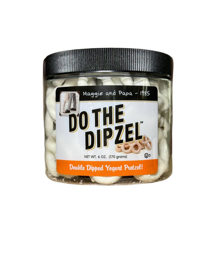 Do The Dipzel - Double Dipped Yogurt Pretzels 6 oz. Canister - Main View - Bruce Julian Heritage Foods