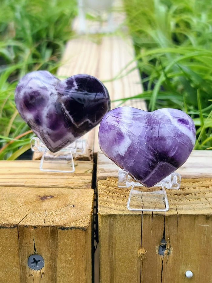 Dream Amethyst Crystal Heart
