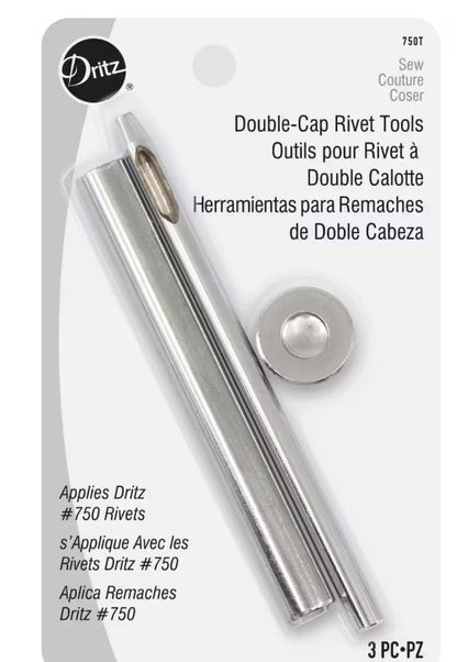 Dritz Double-Cap Rivet Tool 750T
