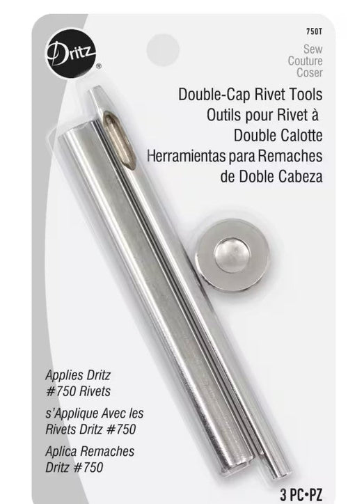 Dritz Double-Cap Rivet Tool 750T