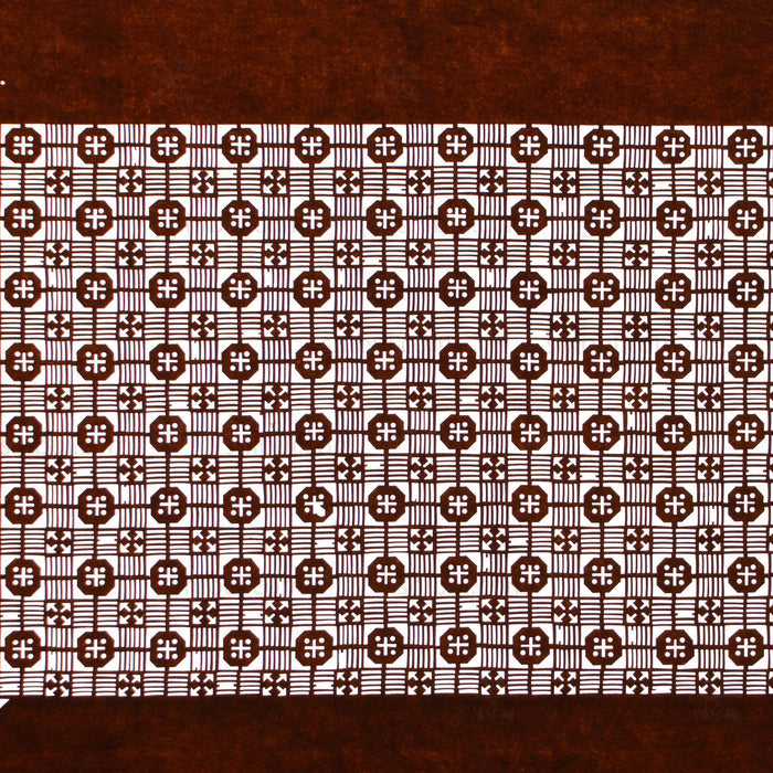 Edo Komon Katagami | Japanese Lacquered Paper Stencil