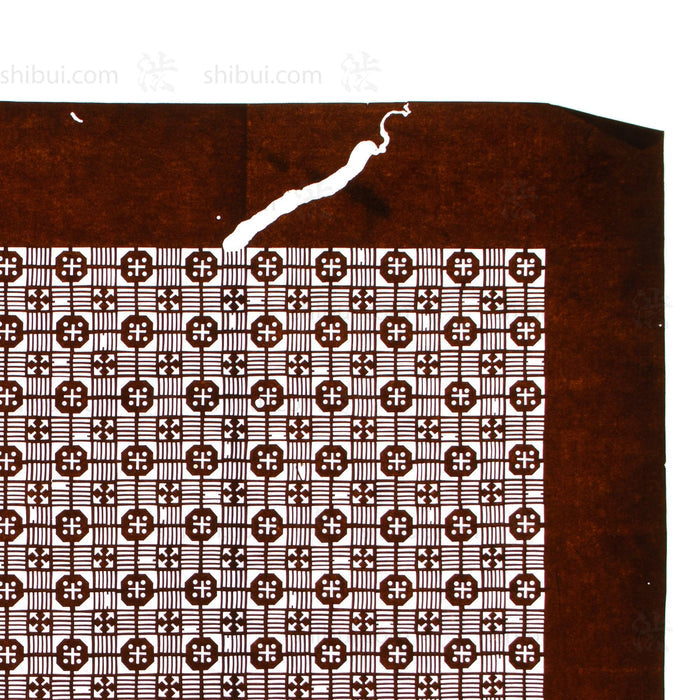 Edo Komon Katagami | Japanese Lacquered Paper Stencil