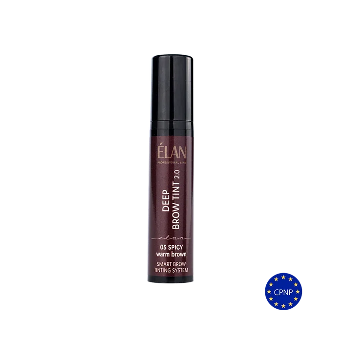 ÉLAN - Deep Brow Tint 2.0 - 05 SPICY warm brown (Pump Bottle) *EXPIRY 08/26*
