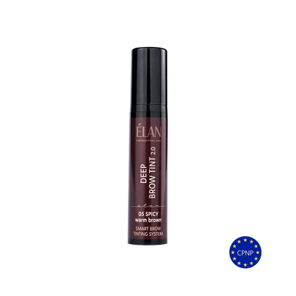 ÉLAN - Deep Brow Tint 2.0 - 05 SPICY warm brown (Pump Bottle) *EXPIRY 08/26*